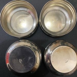 Sterling salt cellars